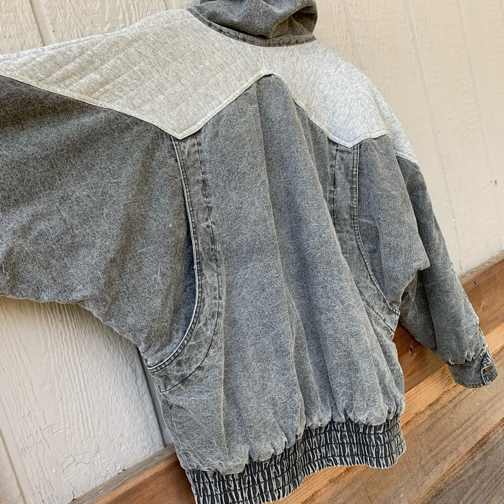Vintage Gitano denim acid wash insulated jacket - Picture 10 of 17